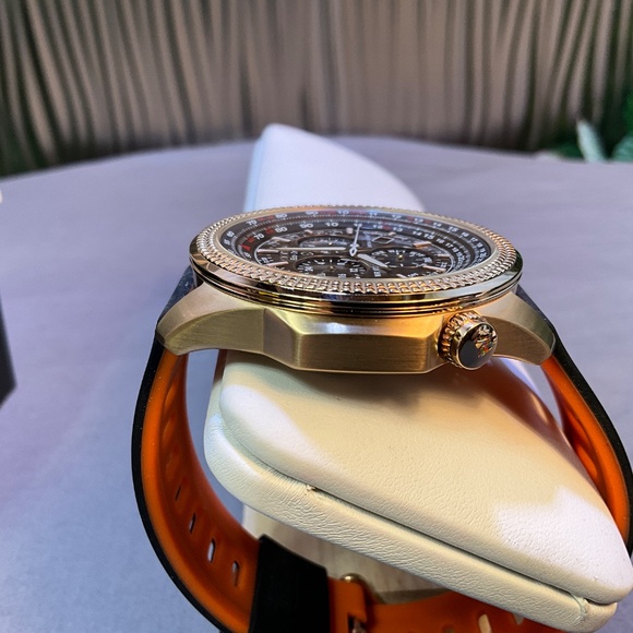 Citizen Men's Eco-Drive Weekender Brycen Chronograph Watch in Gold-tone - Picture 5 of 7